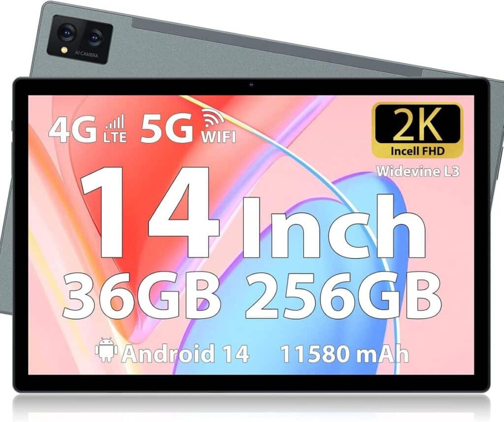 Test de la tablette LEVIRTU 14 pouces : puissance et polyvalence en main