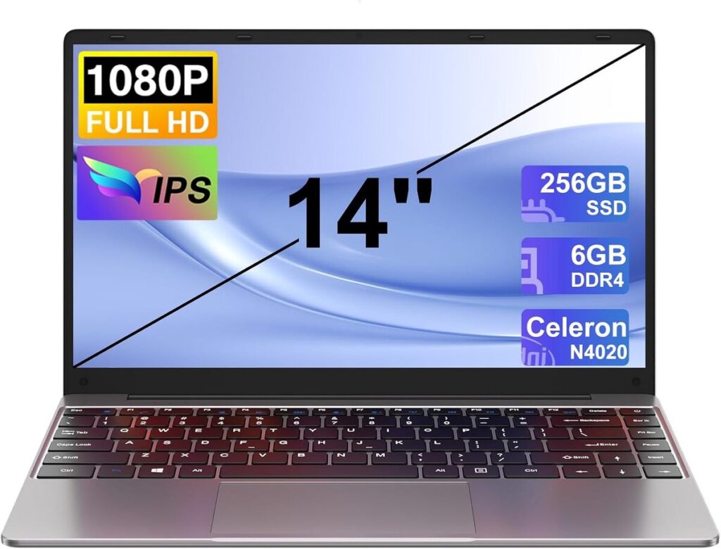 Test du NOTODD 14" Celeron N4020 : l'ordinateur portable pratique et complet