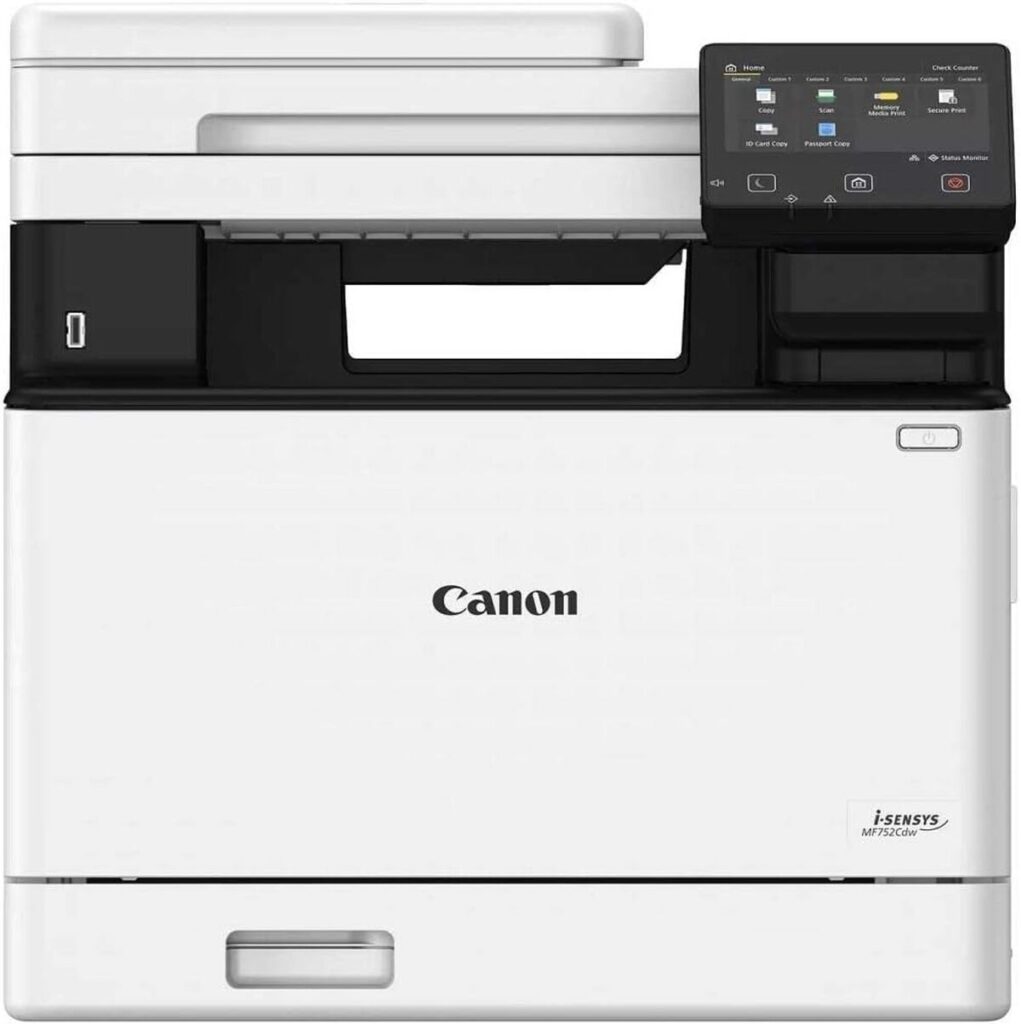 Test : canon i-SENSYS MF752Cdw, imprimante couleur performante