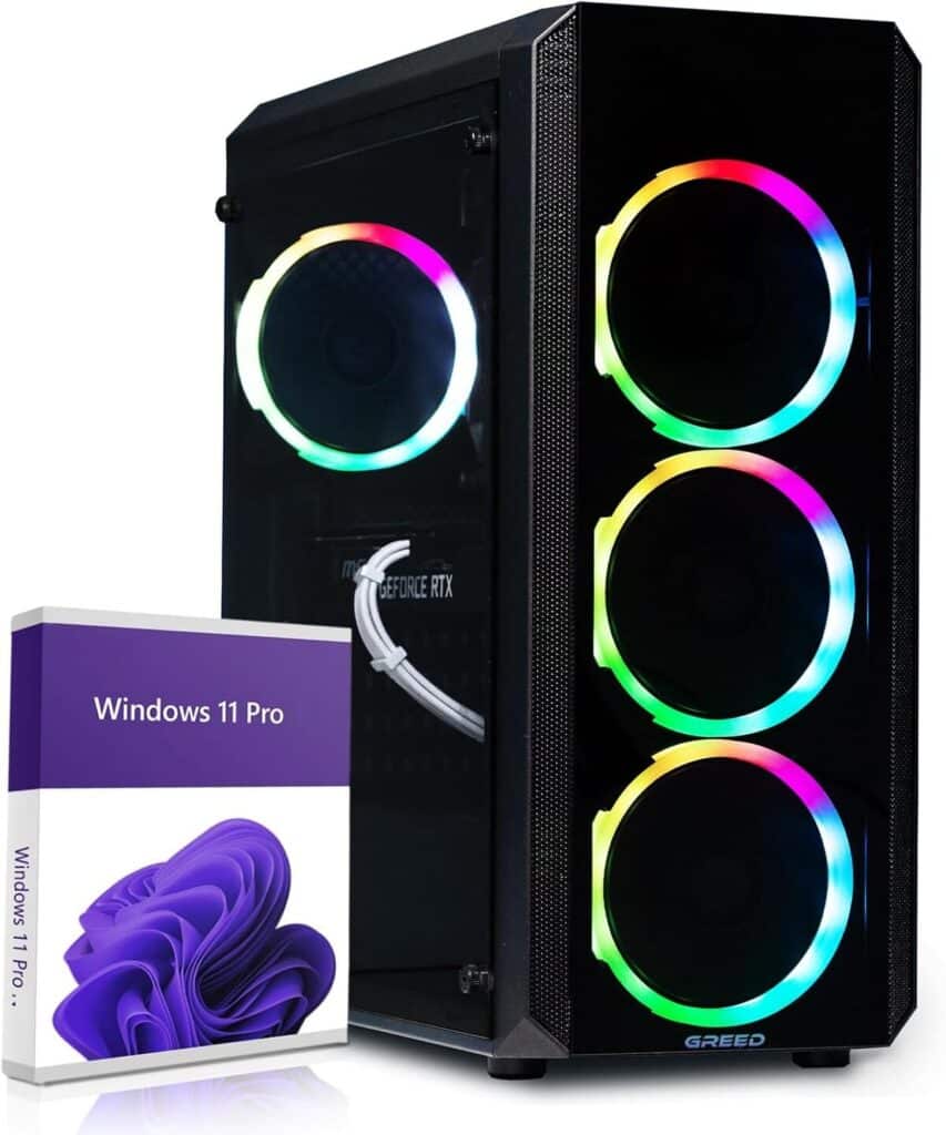 Test du PC Gamer Greed® MK2 : puissant Intel Core i7 et RTX 4060 pour des performances 4K