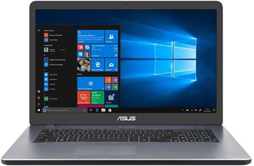 Test du Vivobook 17 Pentium N5030 d'Asus : performance grand format