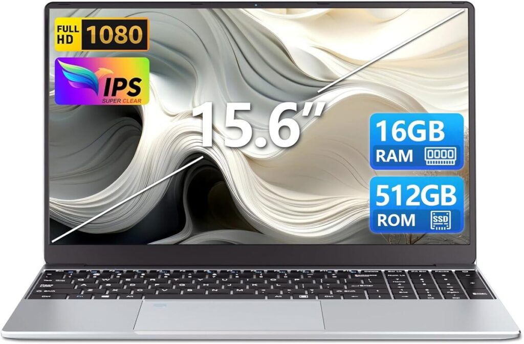 Test : ordinateur portable Ekonavi 15, 6 pouces 16 Go RAM SSD 512 Go