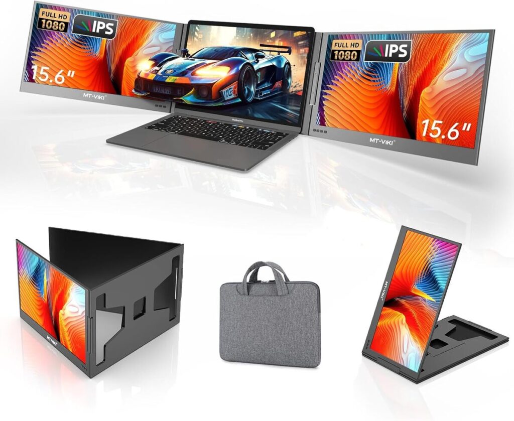 Test de l'extension triple écran MT-VIKI 15.6'' pour ordinateur portable