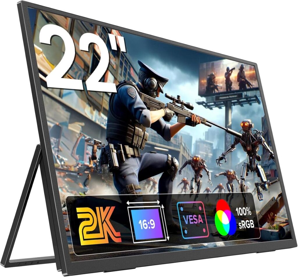 Test du moniteur portable Sightnith 22 pouces 2K IPS