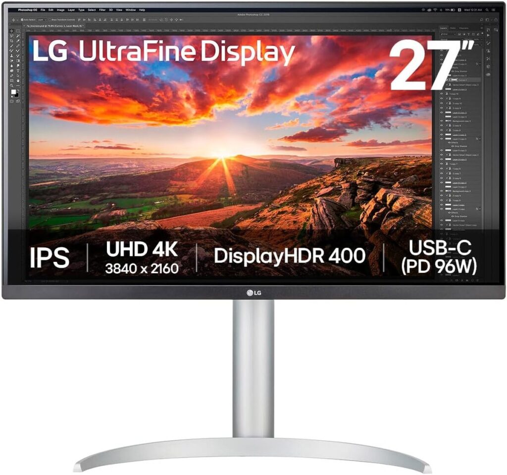 Test : écran LG Ultrafine 27UP850K-W 4K 27 pouces