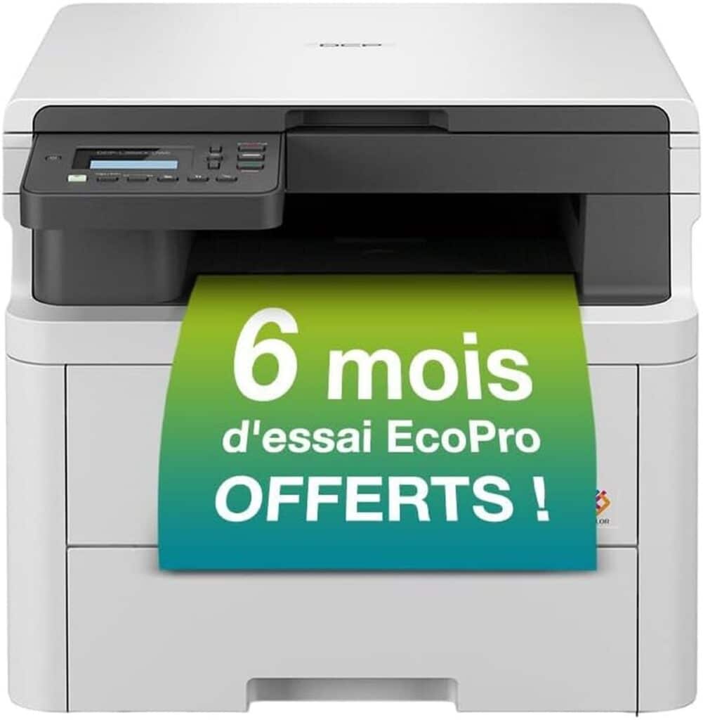 Test de l'imprimante laser couleur Brother DCP-L3520CDWE : multifonction et rapide