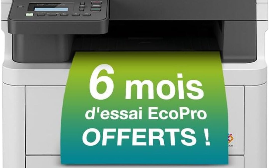 Test de l'imprimante laser couleur Brother DCP-L3520CDWE : multifonction et rapide