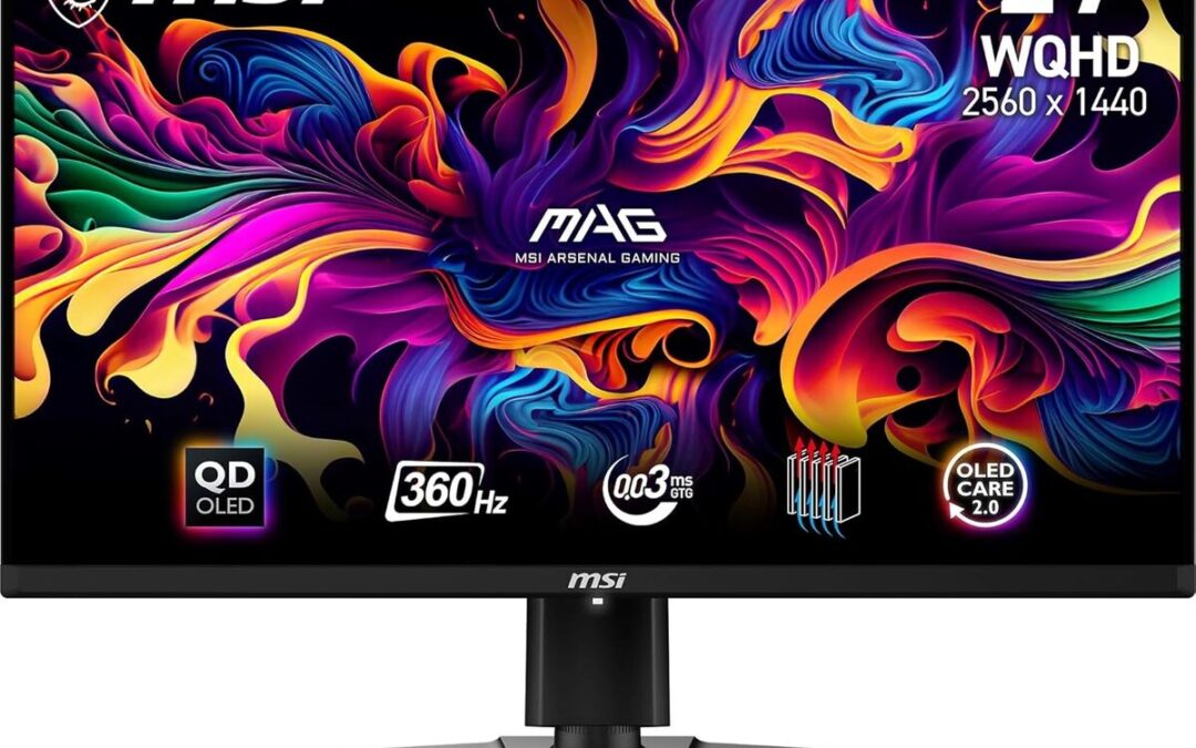 Test du MSI MAG 271QPX : écran gaming QD-OLED ultra-rapide