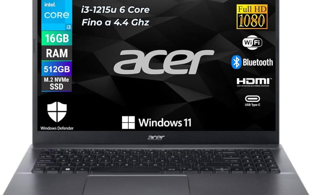 Test du PC portable Acer Extensa 15 Intel i7