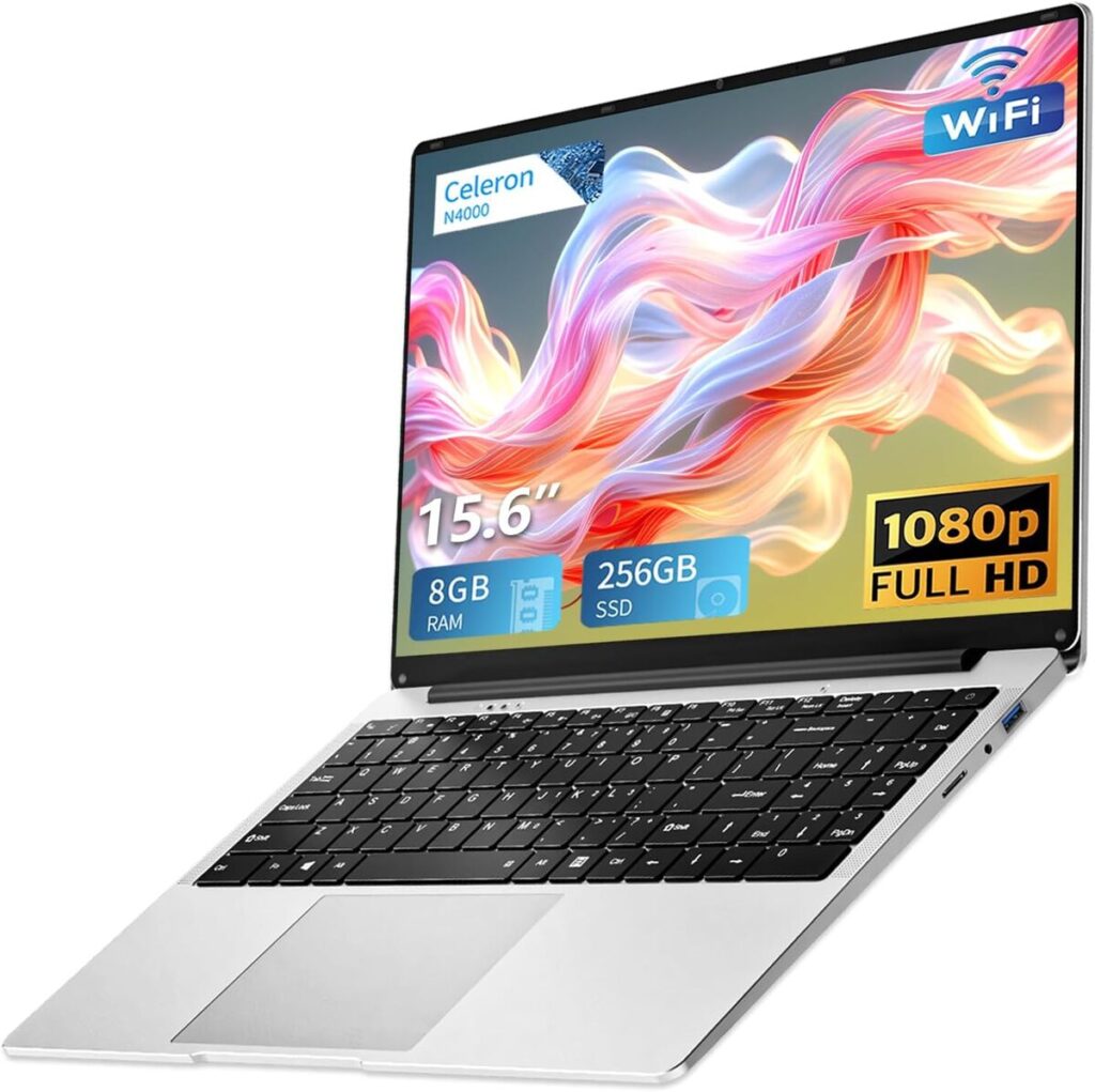 Test du PC portable Win11 de 15.6 pouces avec Celeron N4000