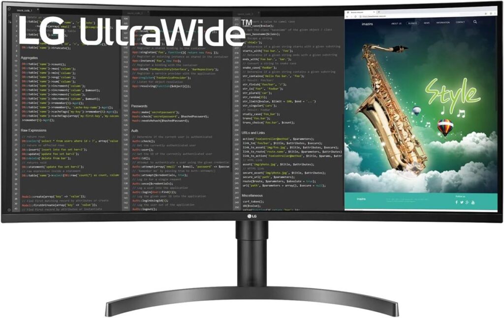 Test écran LG UltraWide 35WN75CP-B : immersion ultra large et performance