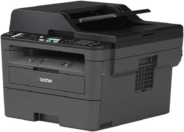Brother MFC-L2710DW Imprimante Multifonction 4 en 1 Laser - Monochrome - A4 - Impression Recto-verso, Numérisation, Copie, Télécopie - Airprint