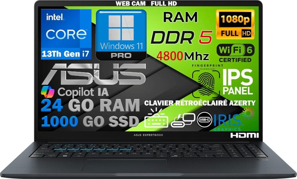 Test ASUS Slim i7 : puissance et performance au rendez-vous