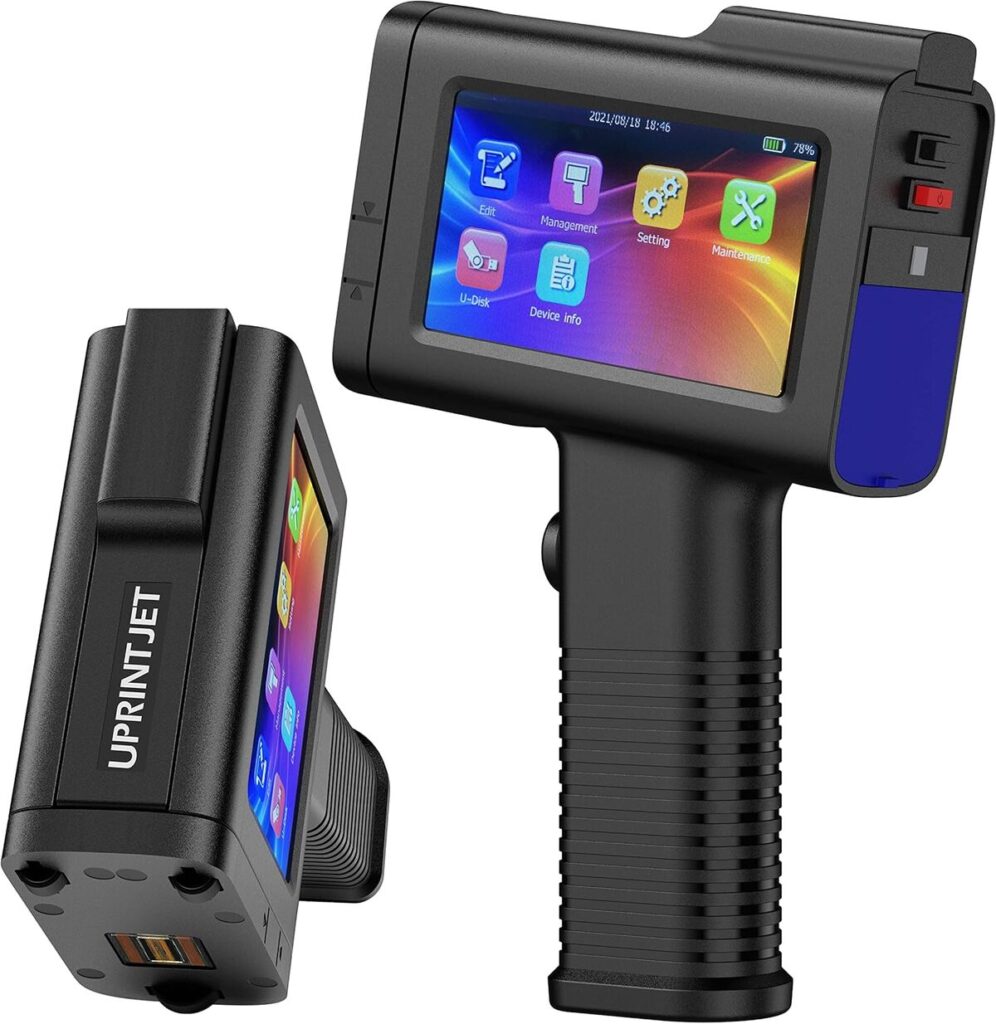 Test de l'imprimante à jet d'encre portable UPRINTJET BT-HH6105B2