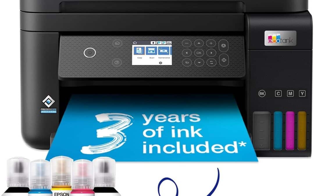 Test de l'imprimante Epson EcoTank ET-3850 : réservoir d'encre XXL