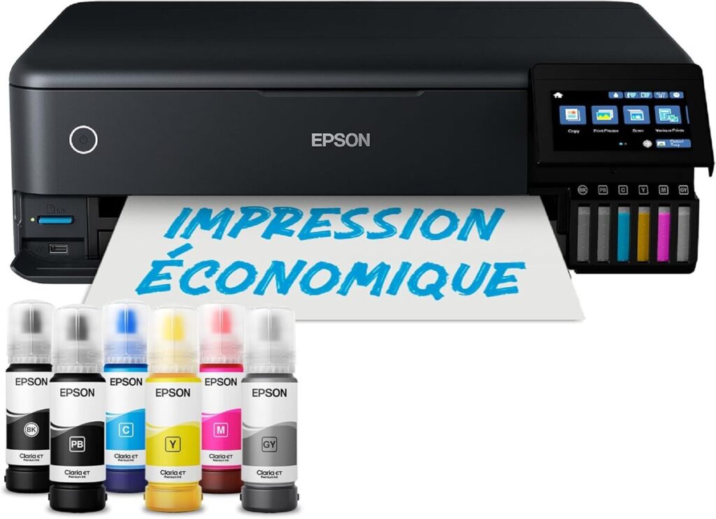 Test de l'imprimante Epson EcoTank ET-8550 : format A3+, réservoir d'encre et Wi-Fi
