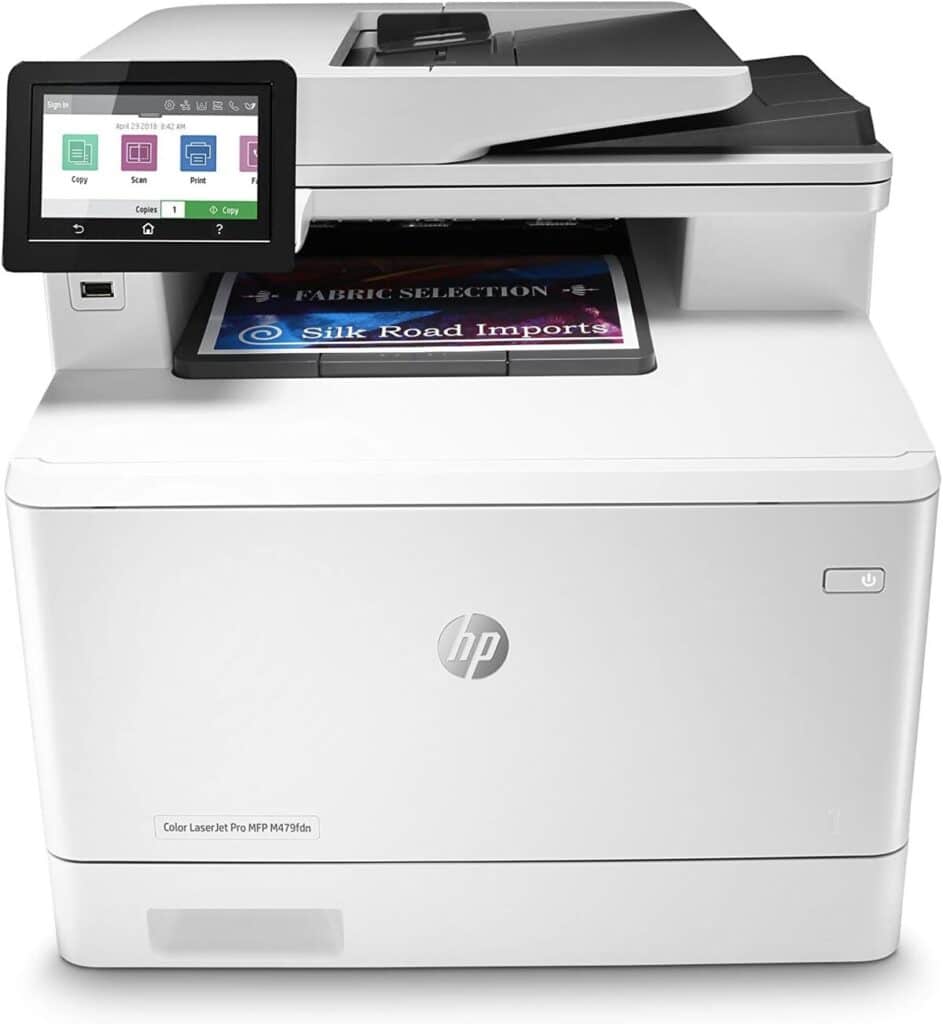 Test du HP Color LaserJet Pro M479fdw : imprimante laser tout-en-un performante