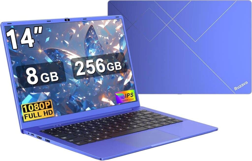 Test du laptop violet métal : performance et design en un