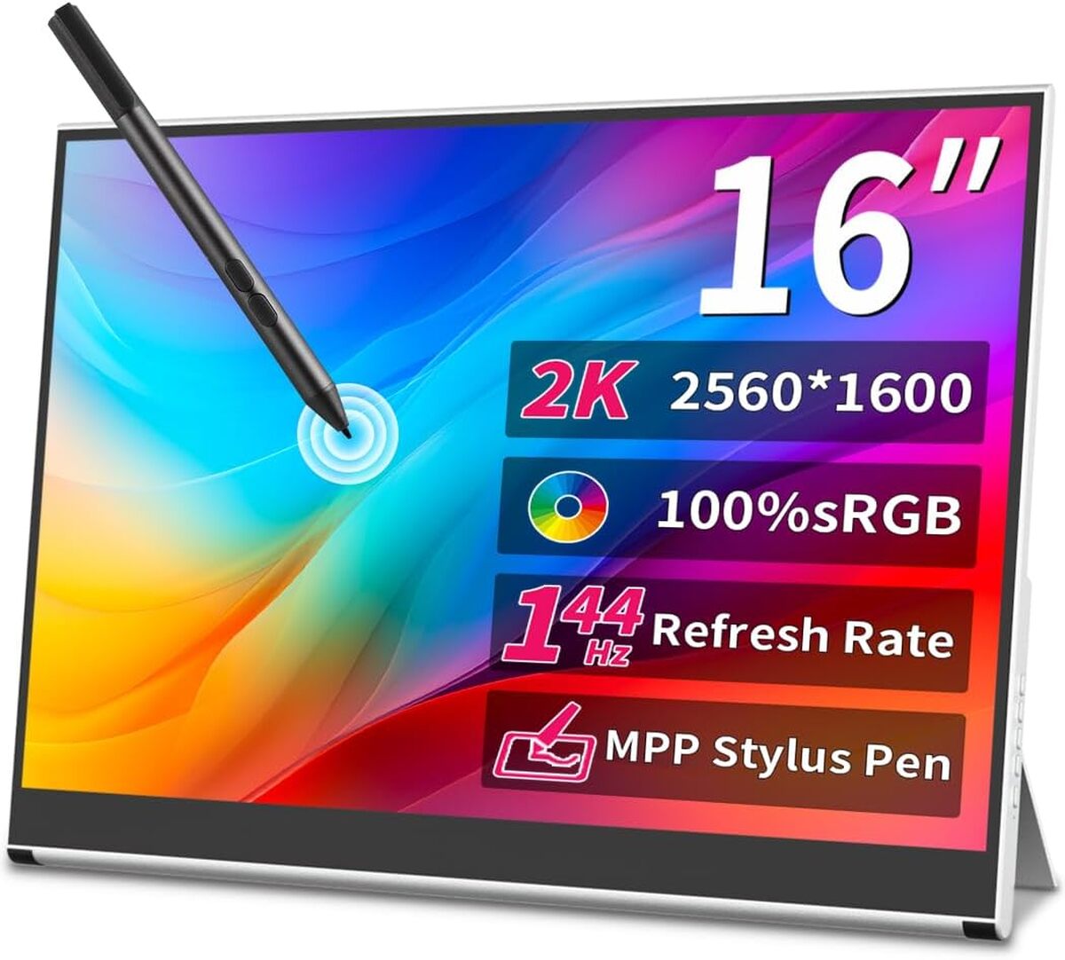 Test : écran tactile Magedok 16" 2K 144 Hz HDR portable