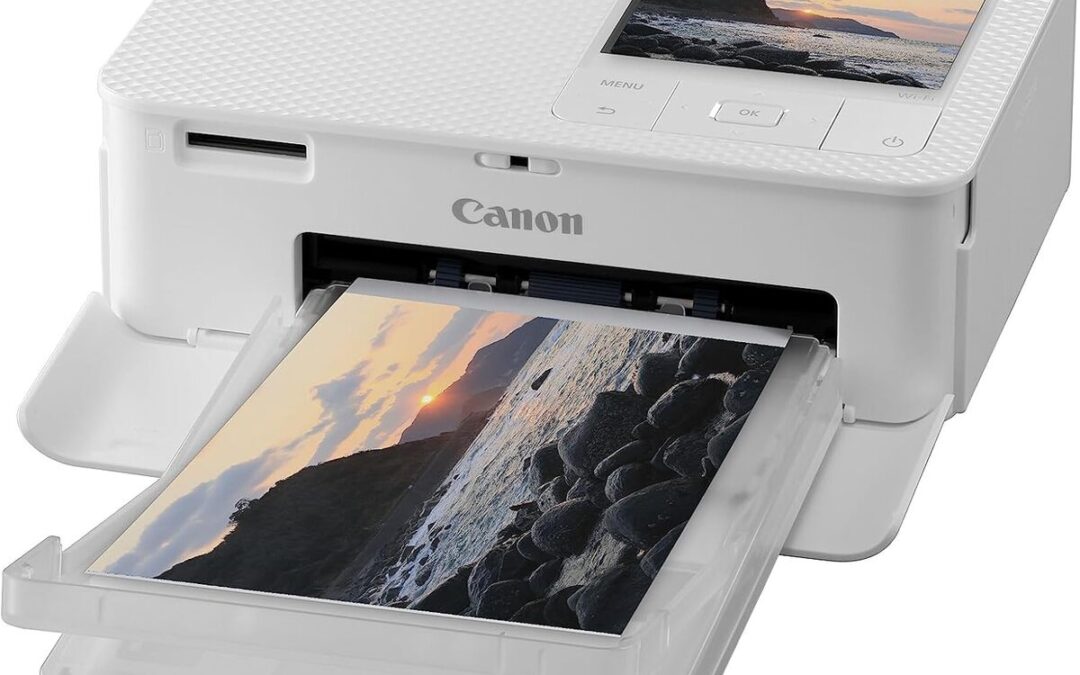 Test : imprimante photo portable Canon SELPHY CP1500, idéale pour le scrapbooking et les albums photo