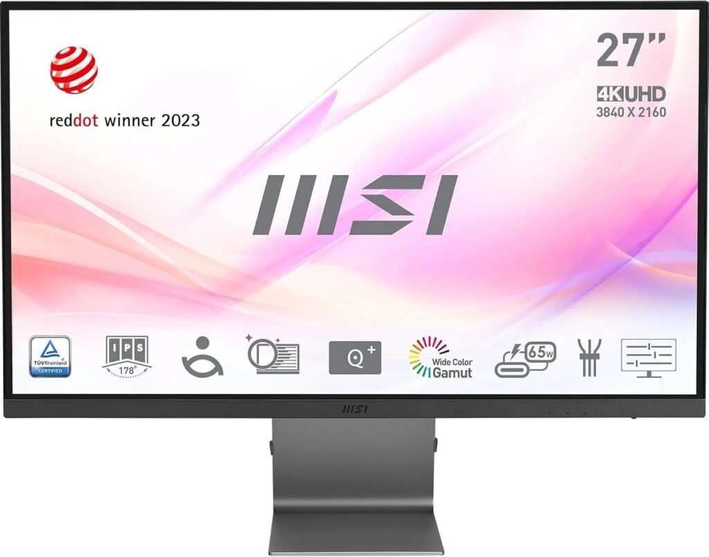Test : msi Modern MD271UL, écran 27" 4K UHD