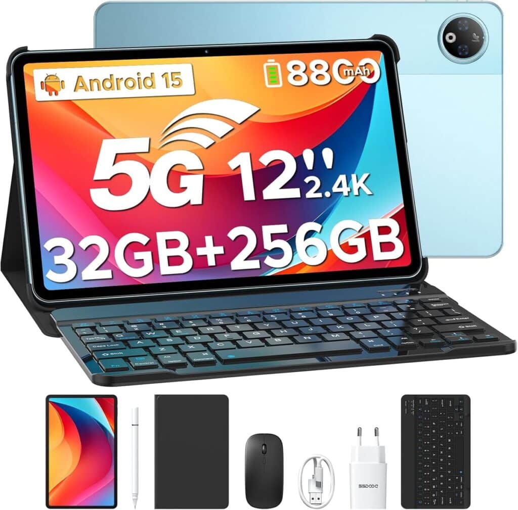 Test de la tablette Doogee V Pad 5G : performance et connectivité