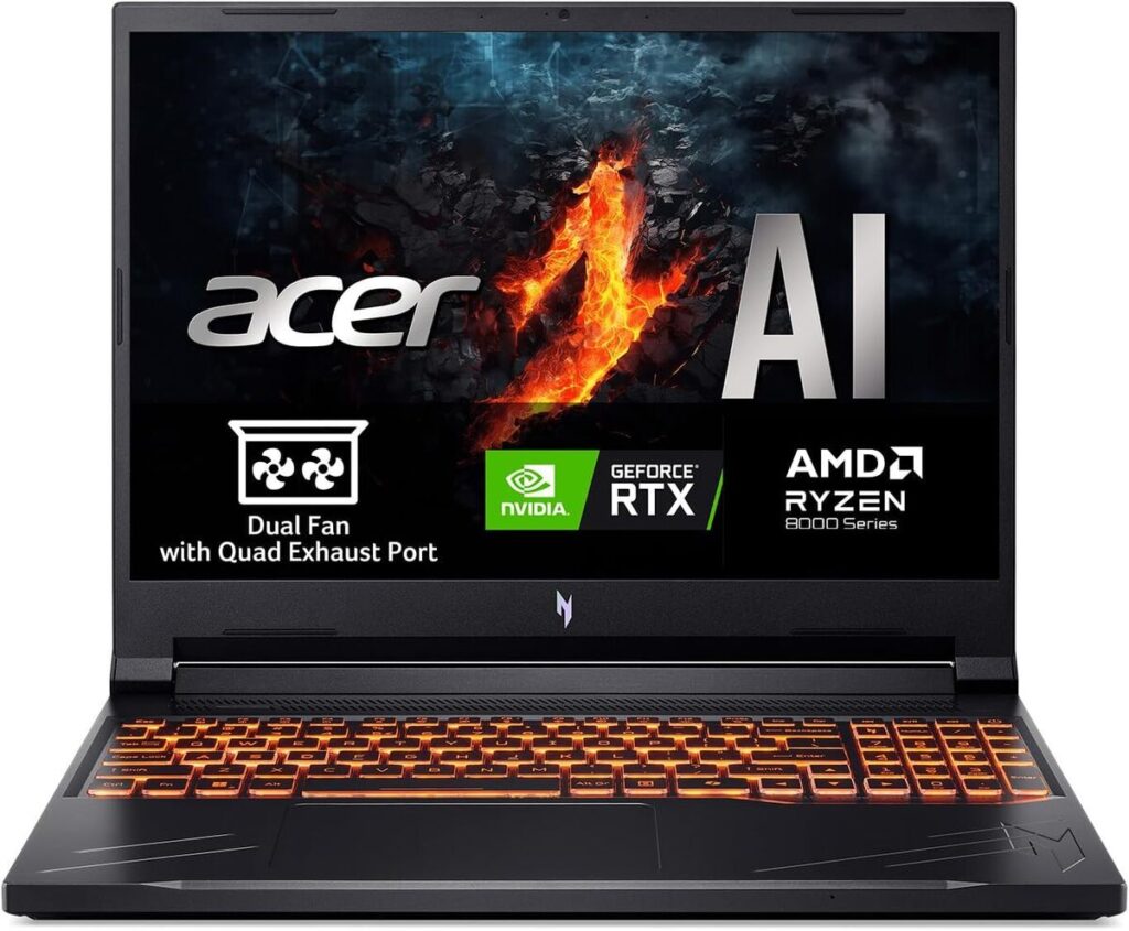Test de l'Acer Nitro V 16 : puissance et performance gaming