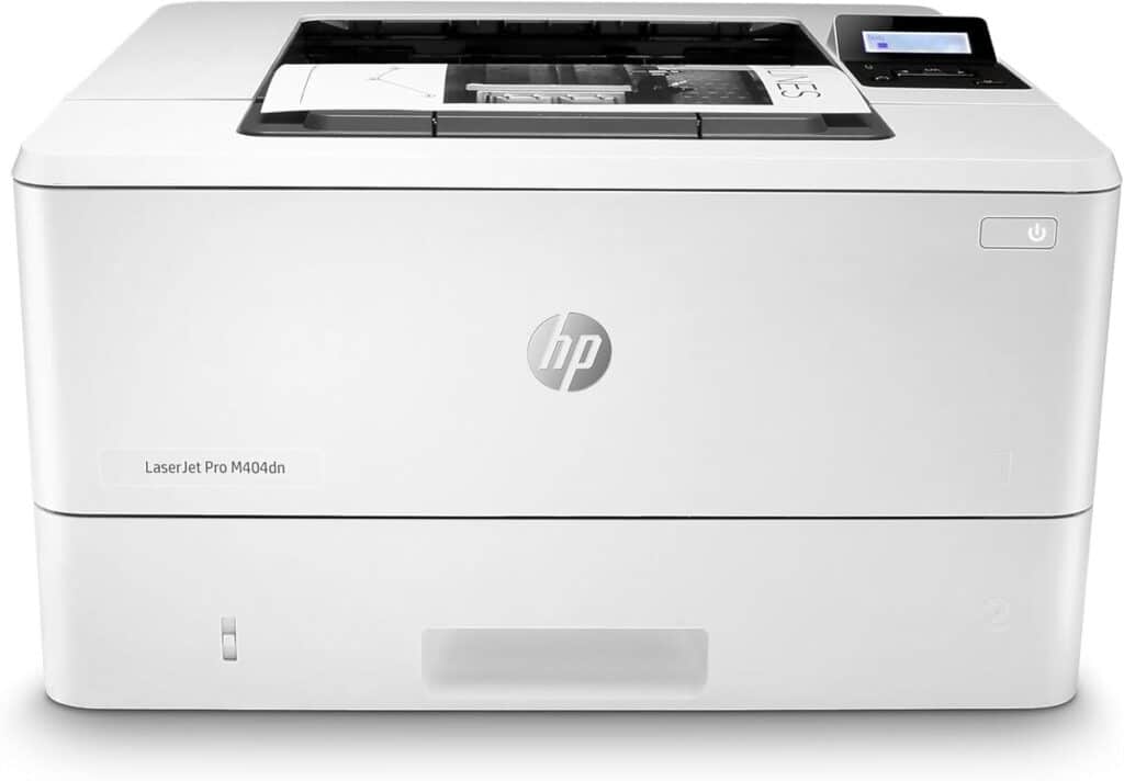 Test de l'imprimante HP Laserjet Pro M404dn : efficacité et rapidité