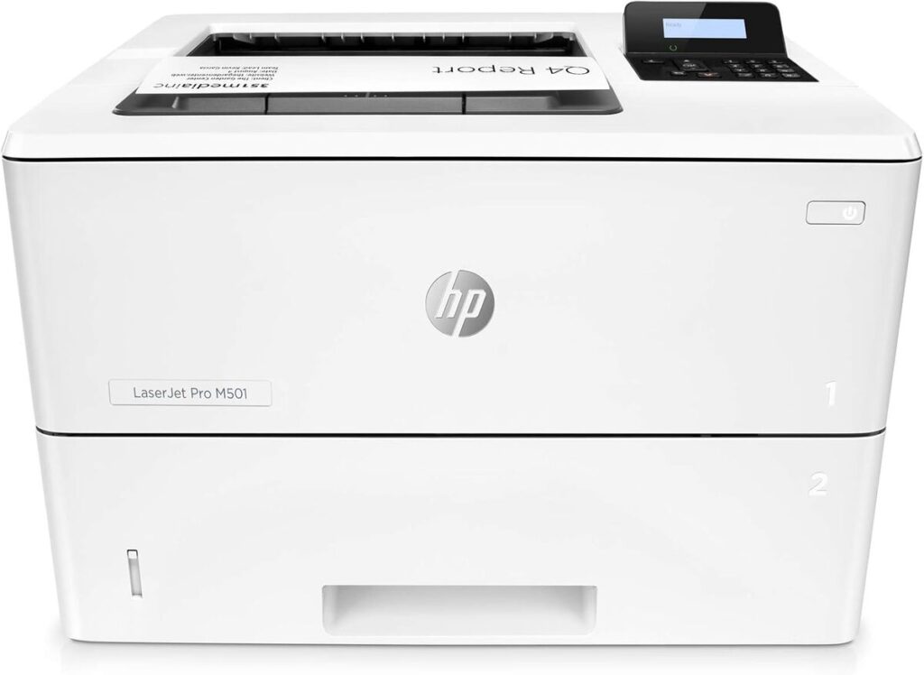 Test de l'imprimante HP LaserJet Pro M501dn : efficacité à haute vitesse