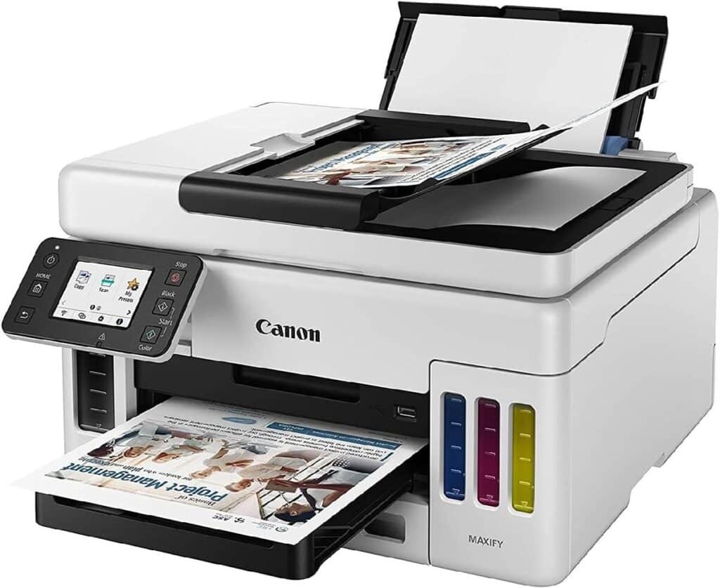 Test imprimante Canon MAXIFY GX6050 : polyvalence tout-en-un