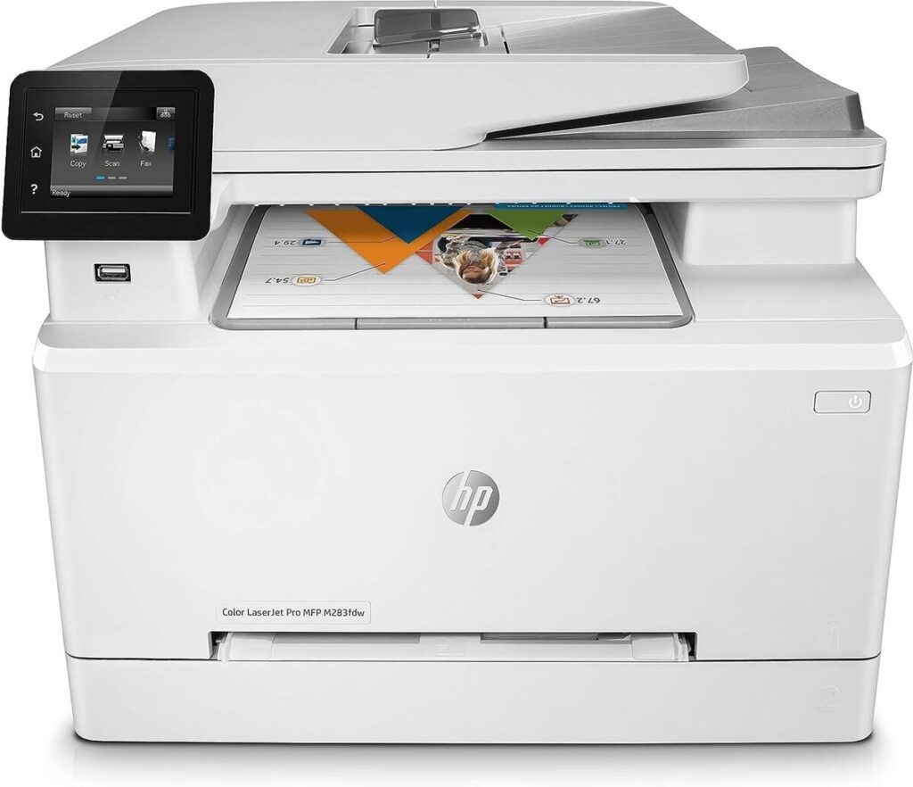 Test de l'imprimante laser HP Color LaserJet Pro M283fdw couleur multifonction