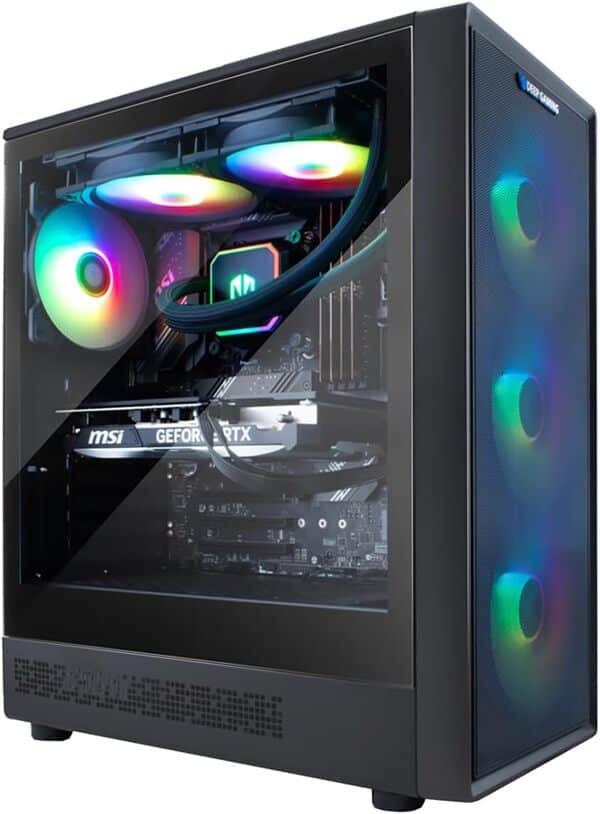 DeepGaming - PC Gamer Nostromo Intel Core i9-12900F, Nvidia RTX3050 8Go, 64Go RAM DDR4, 2To SSD NVMe PCIe4.0 + 2To HDD, WiFi AX1800, Bluetooth 5.2. W11 Préinstallé sans Licence.