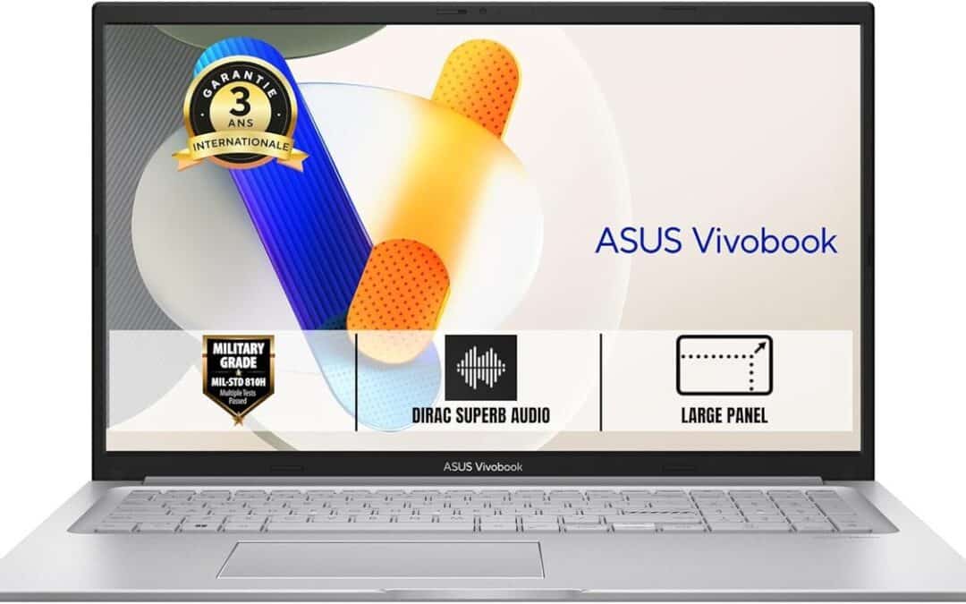 Test : asus Vivobook 17 S1704VA-AU527W, le pc portable polyvalent