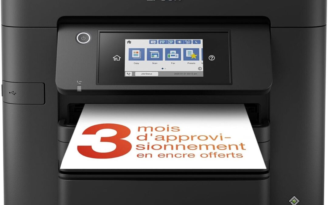 Test : ePSON WorkForce Pro WF-4830, l'imprimante 4-en-1 performante