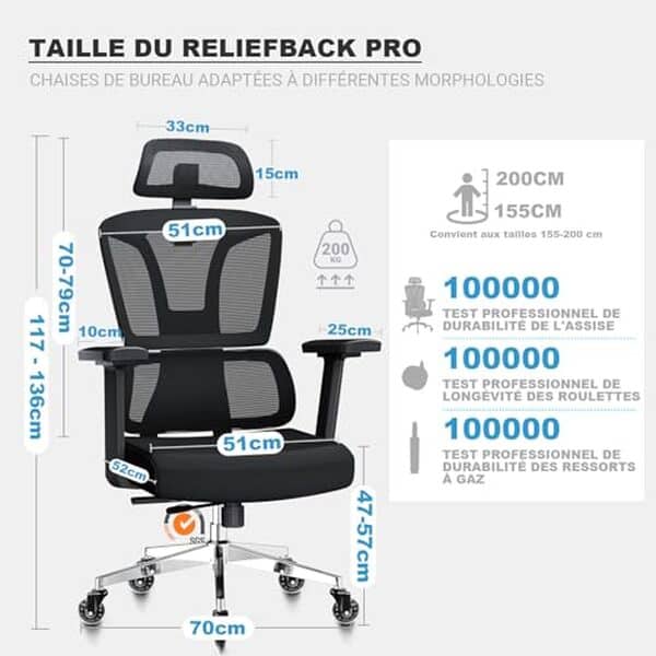 Découvrez notre test complet du fauteuil de bureau Melokea ergonomique 4D : évaluation du confort, de l'ergonomie et de la personnalisation pour un espace de travail optimal.