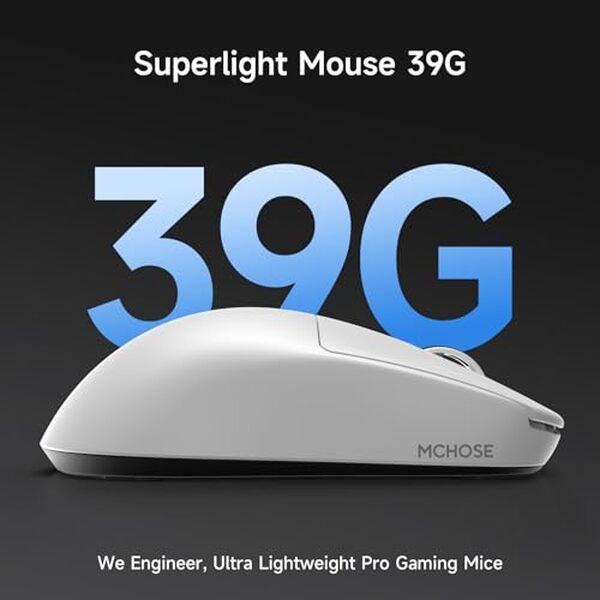 Découvrez notre test complet de la souris gaming MCHOSE L7 Pro, une option ultra légère et performante pour les gamers exigeants en quête de précision et de confort.