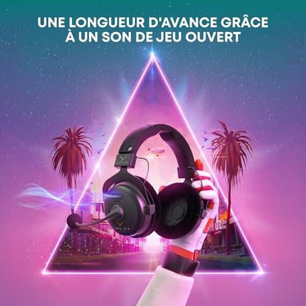 Découvrez le beyerdynamic MMX 330 Pro : un casque gaming ouvert de haute performance alliant confort et qualité sonore exceptionnelle pour une expérience de jeu immersive