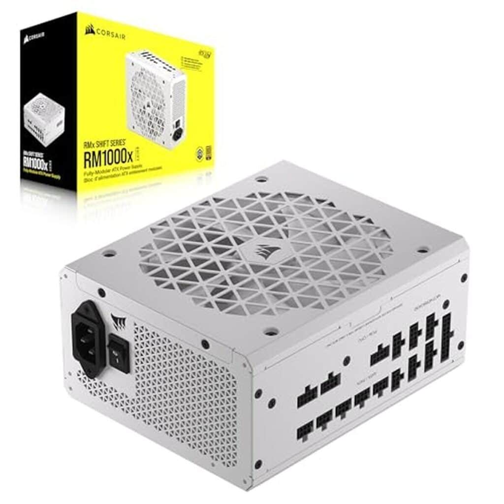 Test : alimentation Corsair RM1000x SHIFT 1000W modulaire blanche