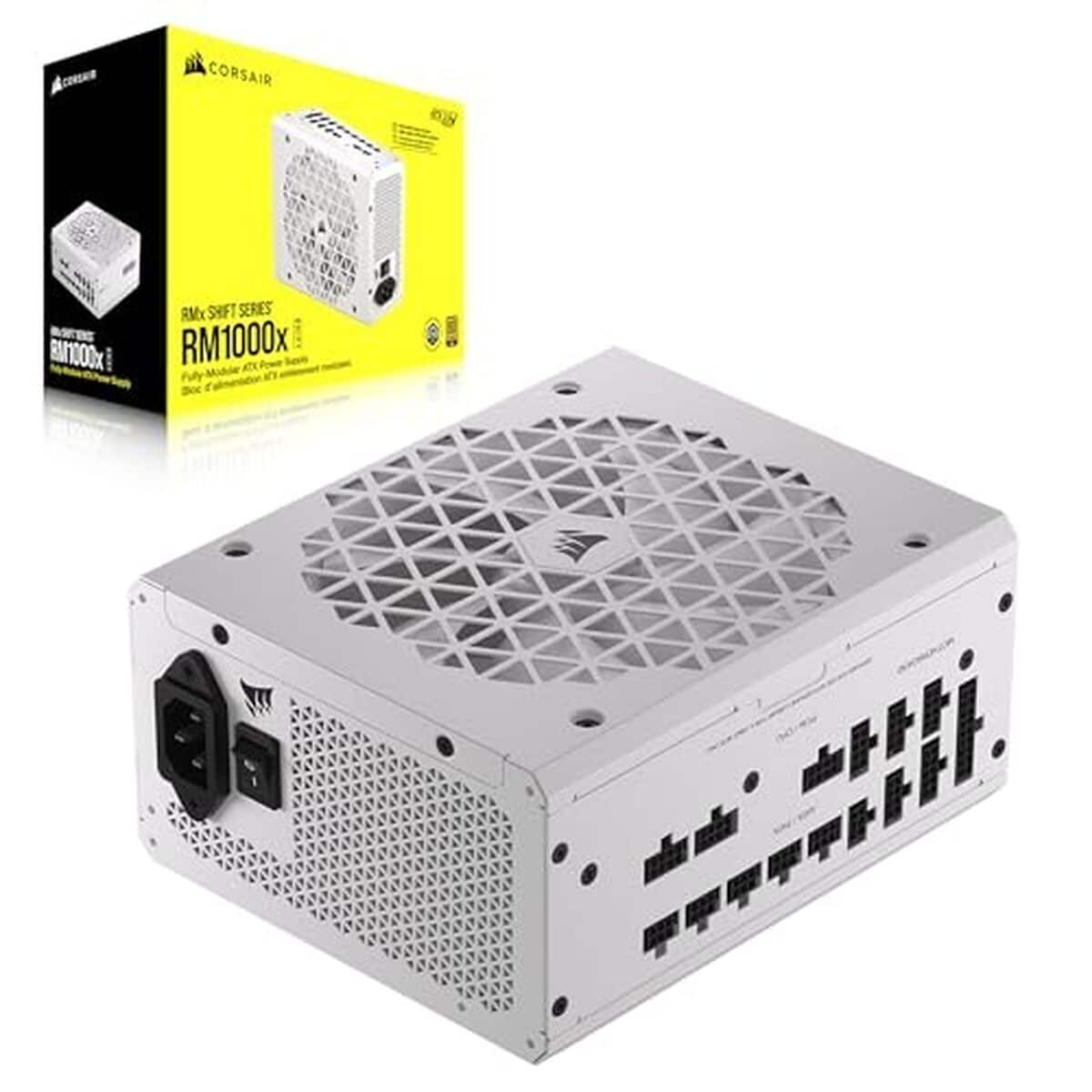 Test : alimentation Corsair RM1000x SHIFT 1000W modulaire blanche