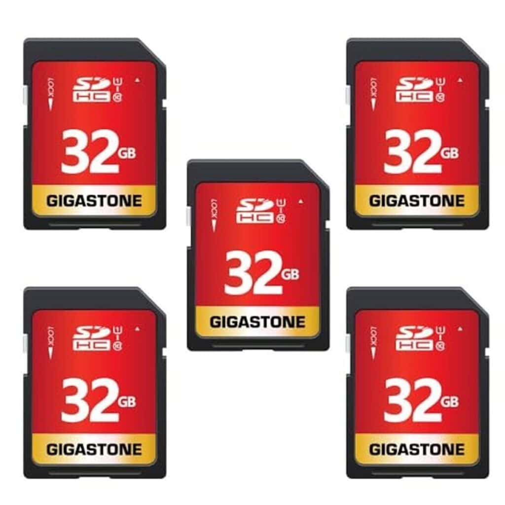 Test : carte mémoire Gigastone 32Go SDHC, vitesse 80 Mo/s, classe 10 U1 UHS-I