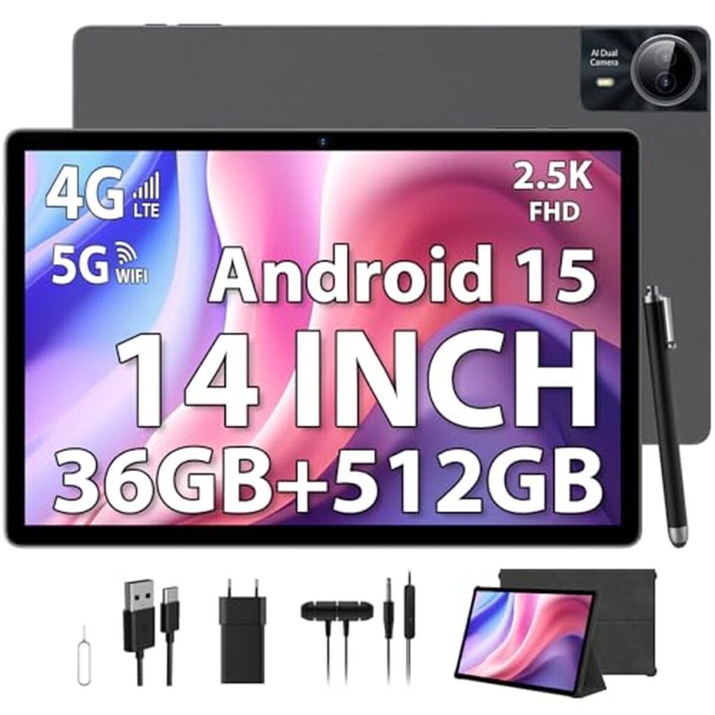 Test de la tablette PIXPEAK 2.5K 14 pouces : performance et connectivité