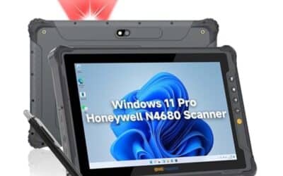 Test : tablette industrielle ONERugged M10J, scanner intégré et robustesse assurée