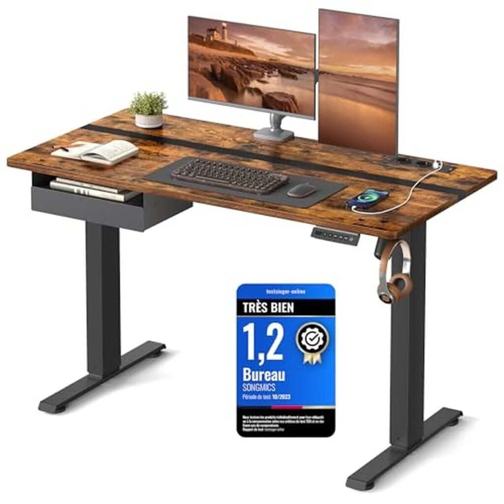 Test : bureau électrique réglable VASAGLE LSD112X01