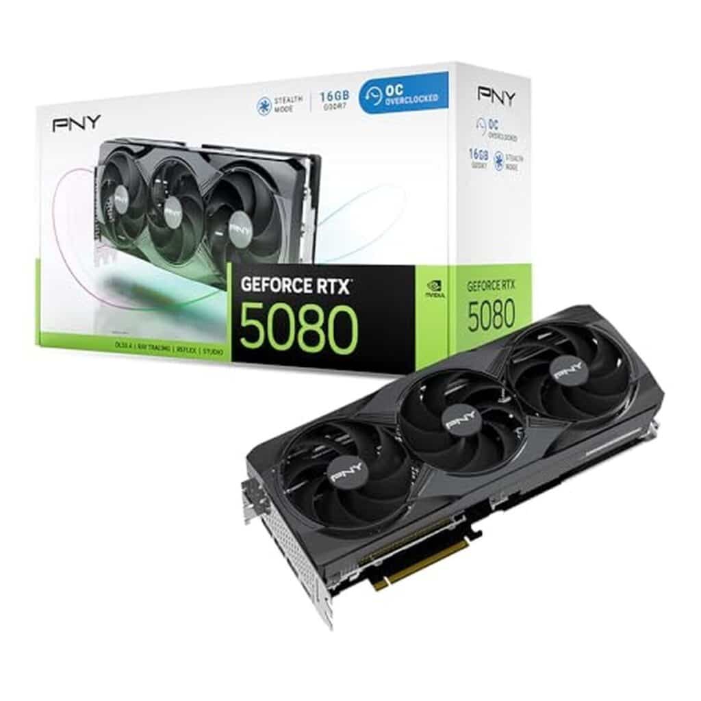 Test de la carte graphique PNY GeForce RTX 5080 16GB OC