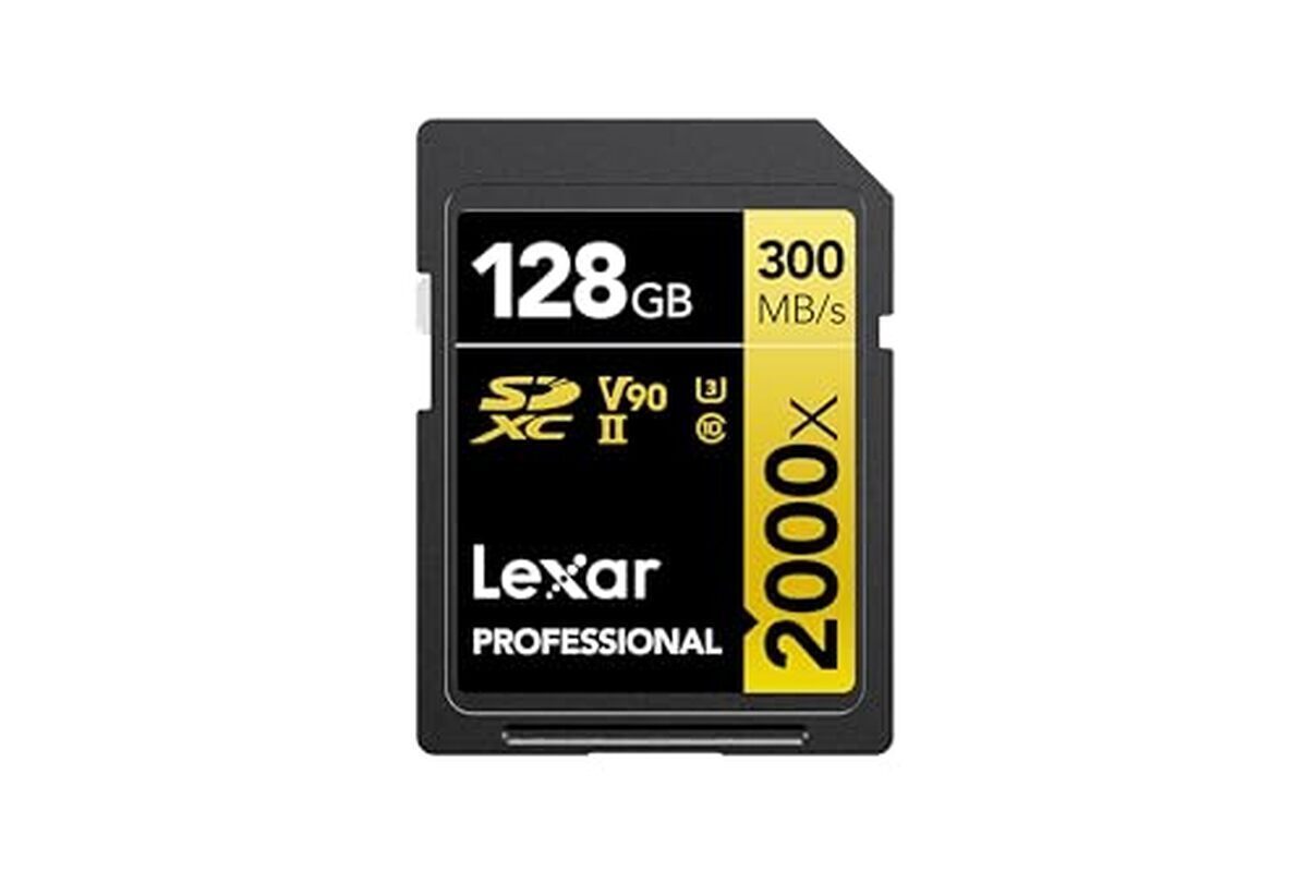 Test de la Lexar Professional 2000x : carte SD rapide et performante