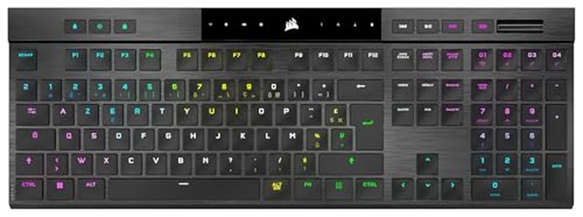 Test du clavier Corsair K100 Air Wireless RGB : performance ultra-mince