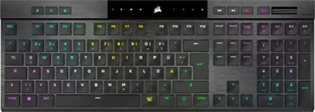 Test du clavier Corsair K100 RGB AIR : minceur et performance