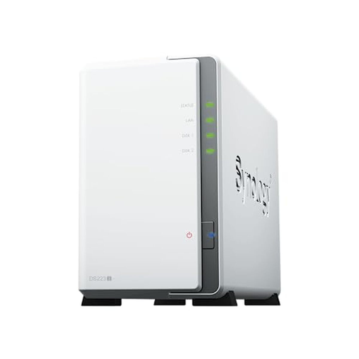 Test du NAS 2 baies Synology DS223J blanc