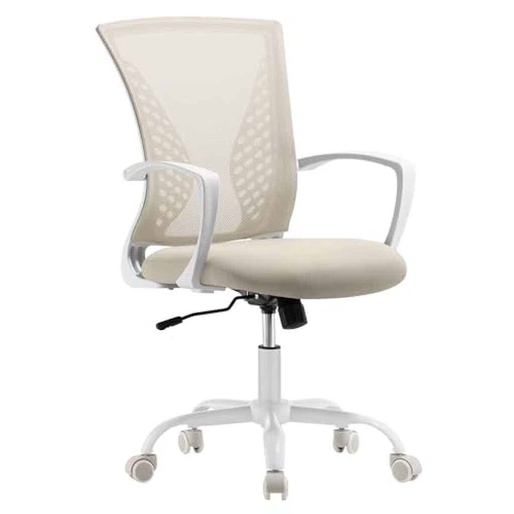 Test : fauteuil ergonomique SONGMICS OBN022K01 beige cappuccino