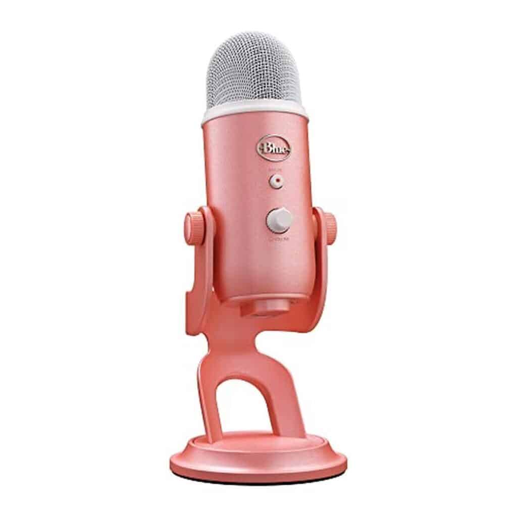 Test : micro USB gaming Logitech Creators Blue Yeti édition spéciale rose